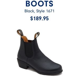Blundstone 1671 heeled boots